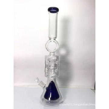 Glass Bongs with Triple Chambers & Double Percolater